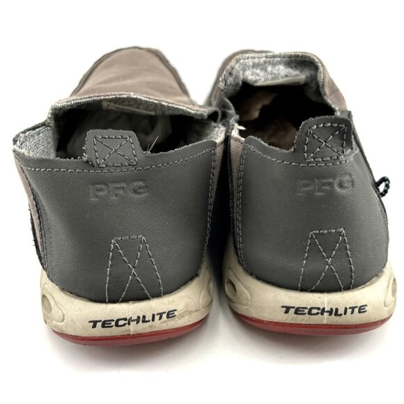 Columbia PFG Bahama Vent Shoes Men 10 Grey Slip On Boat Water Fishing Breathable - Picture 4 of 7